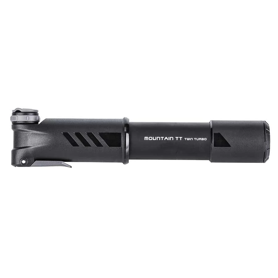 Topeak Mountain TT Twin Turbo Mini Pump - 120psi Black
