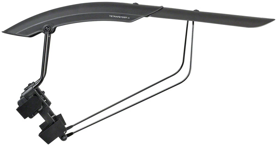 Topeak Tetrafender M1 and M2 Fender Set -Strap-on Front and Rear Black - Image 3