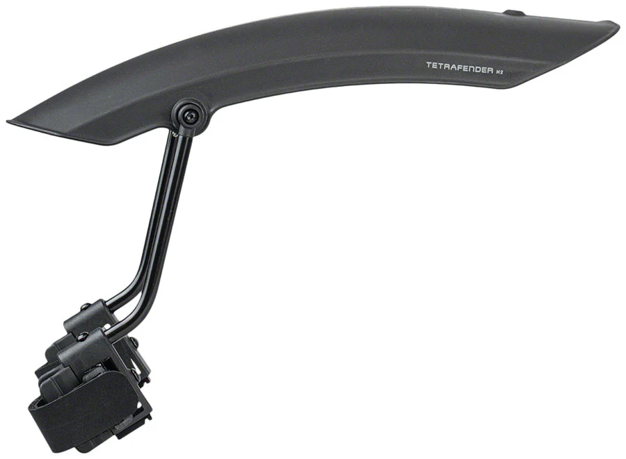 Topeak Tetrafender M1 and M2 Fender Set -Strap-on Front and Rear Black - Image 4