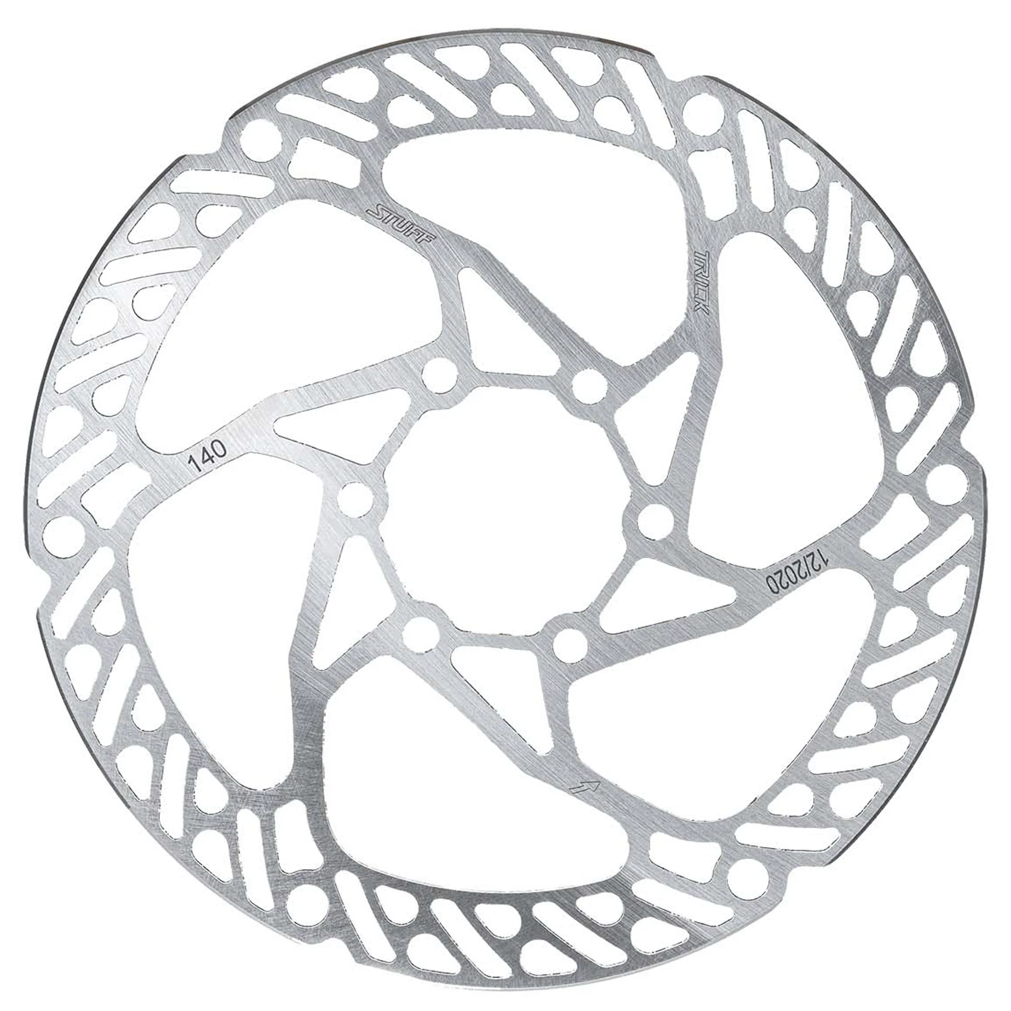 Trickstuff Ultra Light 140mm Rotor 6-Bolt Silver