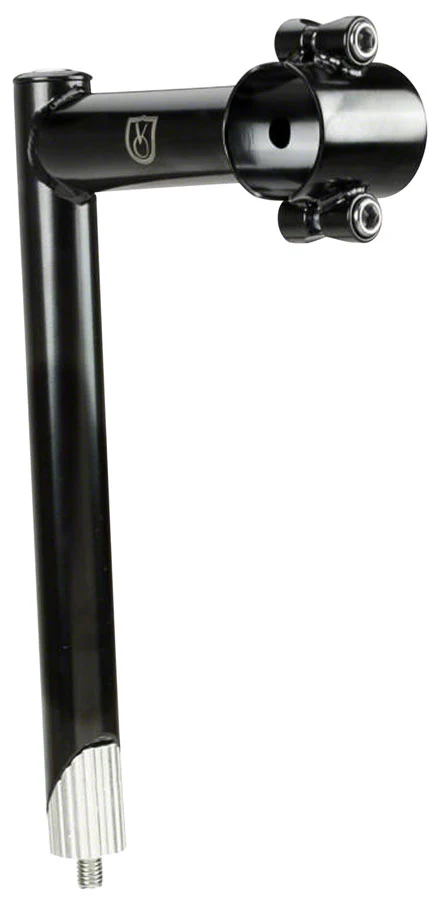 Velo Orange Quill Stem - 31.8mm Clamp 22.2-24tpi Quill 90mm Black