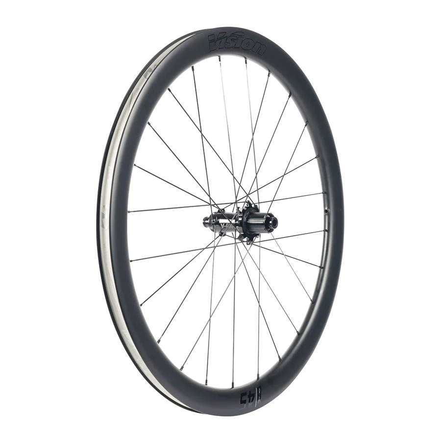 Vision SC45 SL Wheelset - 700 12 x 100mm/12 x 142mm Center-Lock HG 11/12 Carbon BLK