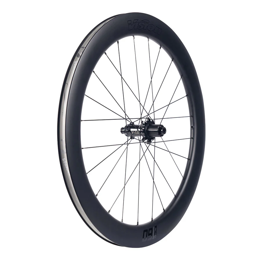 Vision SC60 SL Wheelset - 700 12 x 100mm/12 x 142mm Center-Lock HG 11/12 Carbon BLK
