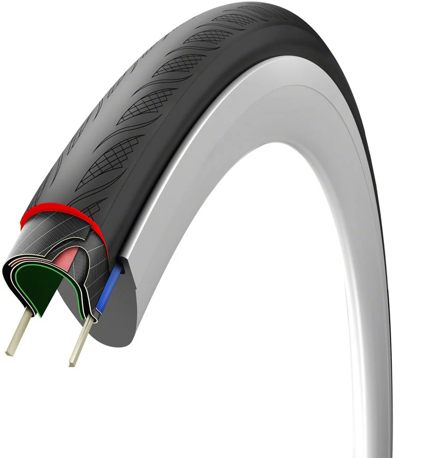 Vittoria Rubino V Tire - 700 x 26 Tubeless Folding BLK 1C Graphene + Silica G2.0 - Image 3