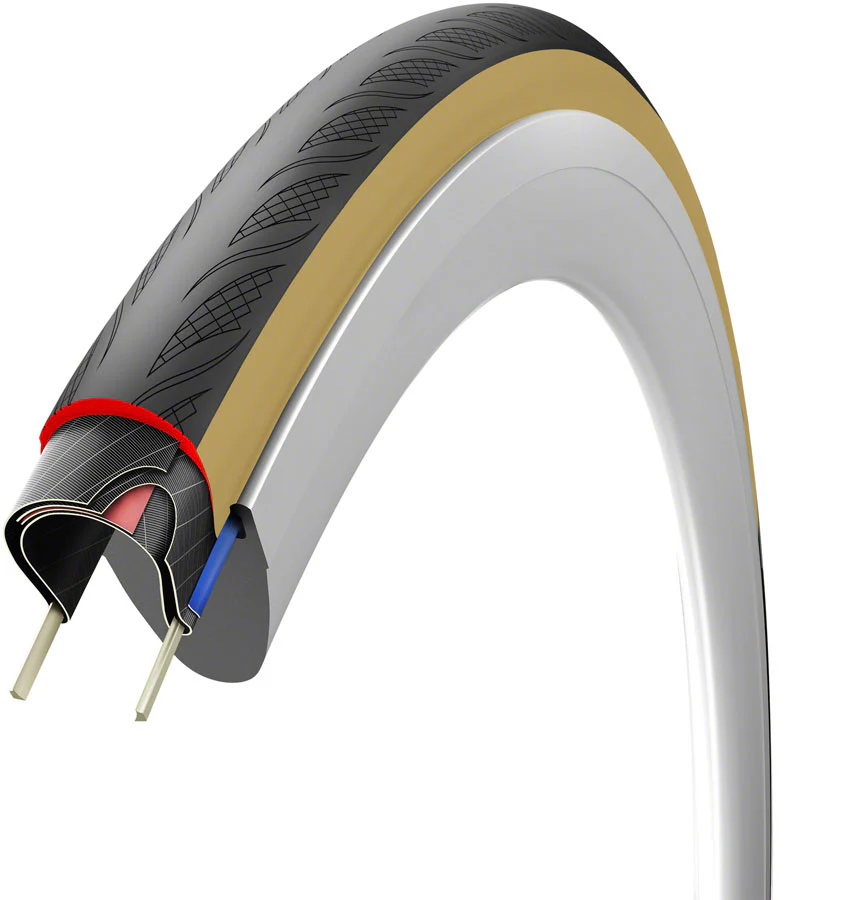 Vittoria Rubino V Tire - 700 x 32 Tubeless Folding BLK/Tan 1C Graphene + Silica G2.0 - Image 3