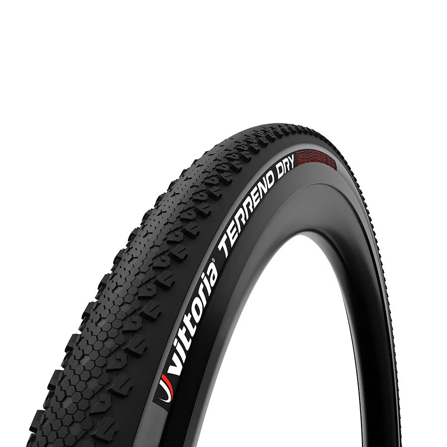 Vittoria Terreno DRY G2.0 Gravel Tire 700x35C Folding Tubeless Ready Grey