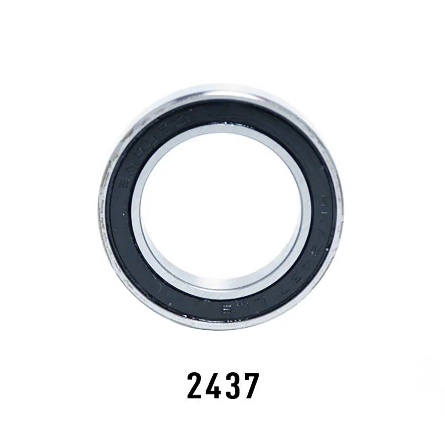 Wheels Manufacturing Angular Contact Sealed Cartridge Bearing MR 2437 24x37x7mm Steel