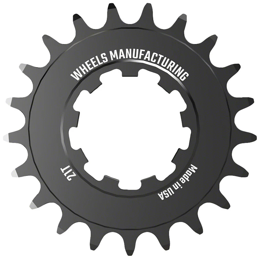 Wheels Manufacturing SOLO-SPEED Cog - 21t Fits SOLO-SPLINE SOLO-XD kits BLK