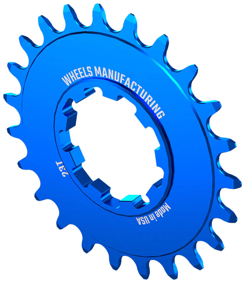 Wheels Manufacturing SOLO-SPEED Cog - 23t Fits SOLO-SPLINE SOLO-XD kits Blue - Image 2