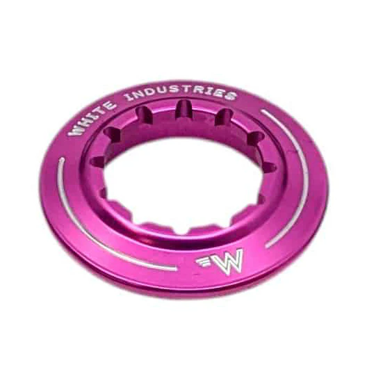 White Industries CenterLock Lockring Internal Pink Each