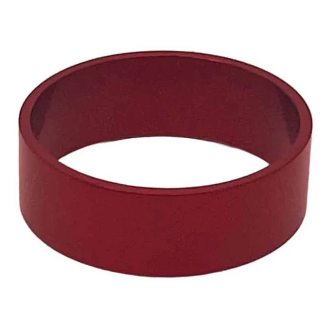 White Industries Straight Headset Spacer 10mm 1-1/8" Red Each