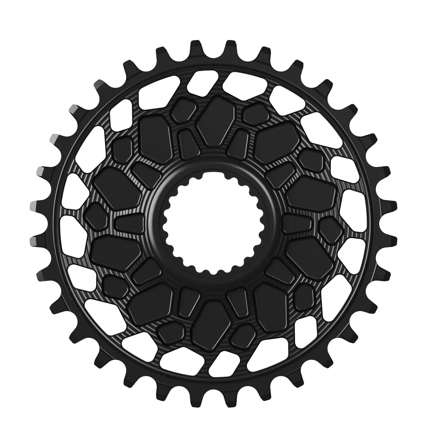 Works Components GEO Chainring Shimano DM 32T Boost 3mm Blk